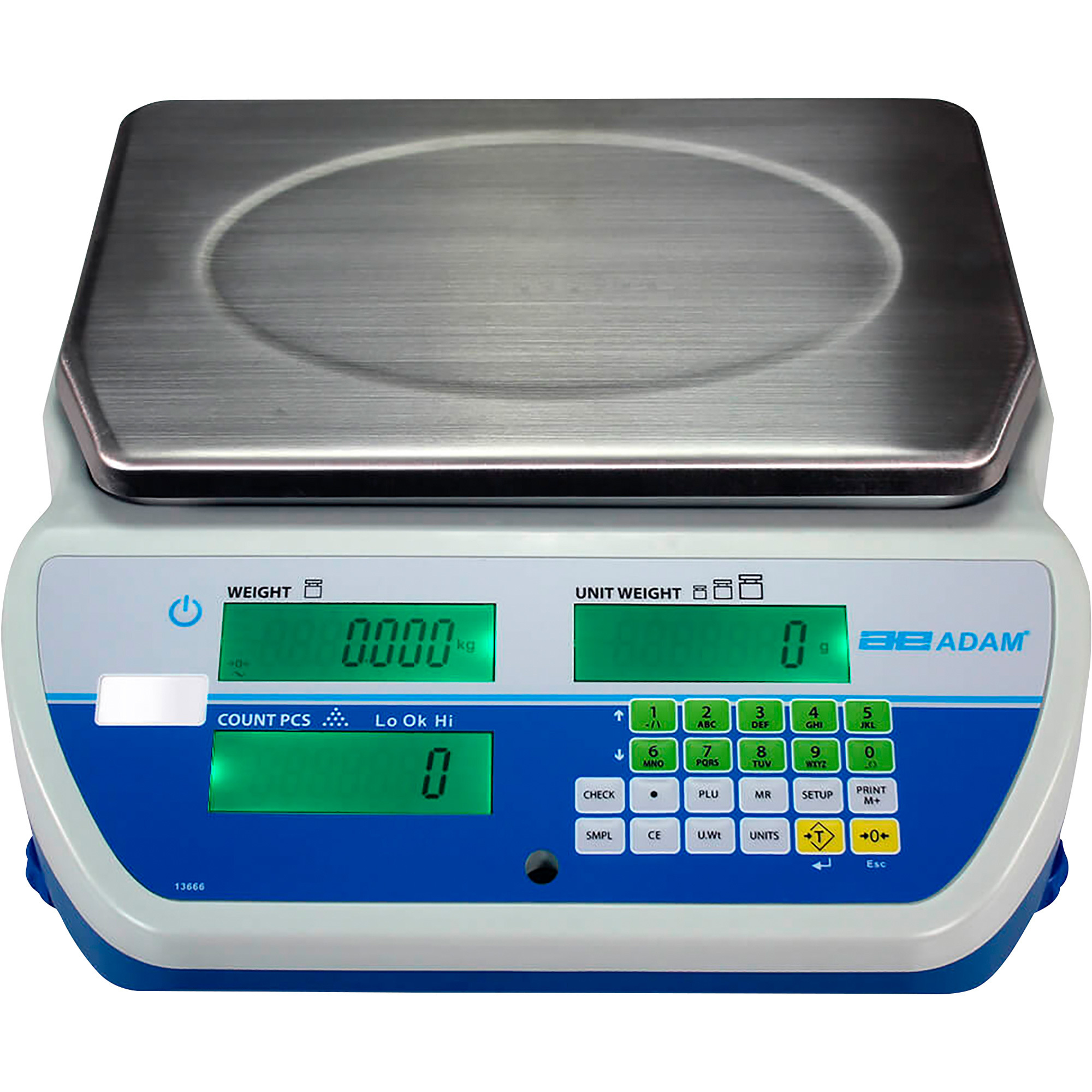 Adams Equipment Bench Counting Scale, 70-Lb. Capacity, 1g Display Increments, Model# CCT 32